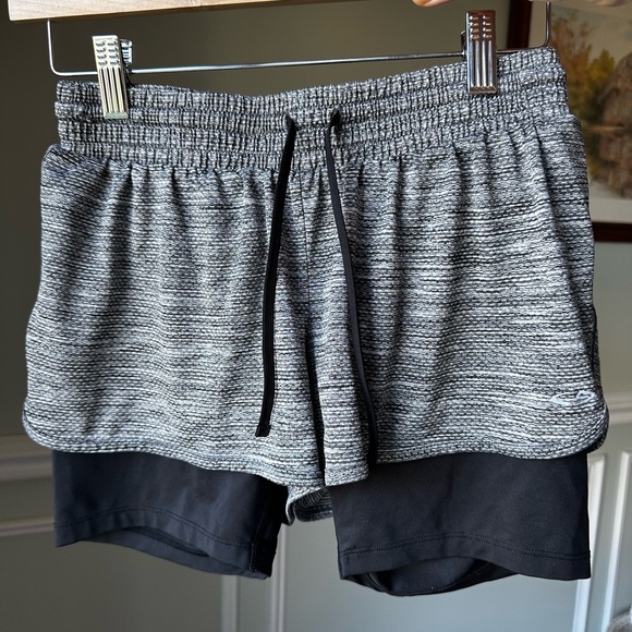 Champion Duo Dry Running Shorts – Size Small, Gray & Black, Athletic Activewear - Picture 1 of 6